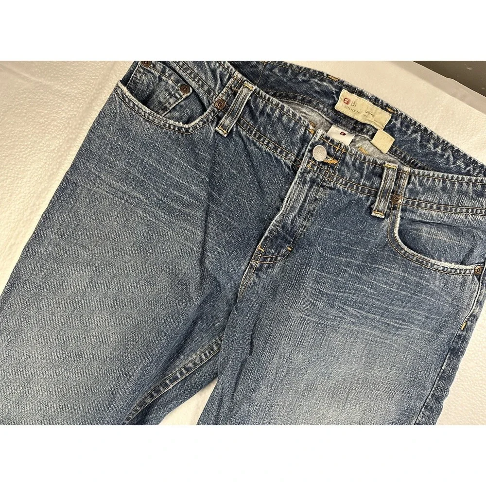 VTG Buckle BKE Jeans Women's 30x33.5 Mindi Blue Light Wash Low Rise Flare Jeans - Picture 12 of 12